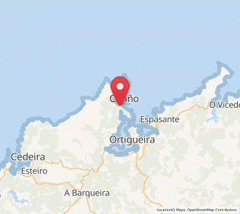 Map of Pedra, Galicia