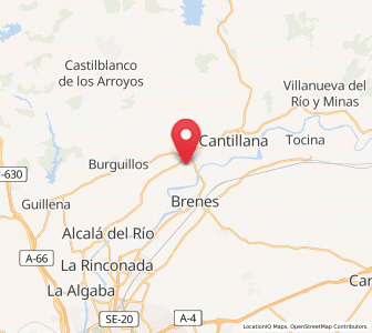 Map of Pelagatos, Andalusia
