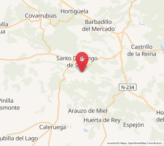 Map of Peñacoba, Castille and León