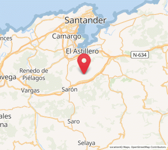Map of Penagos, Cantabria