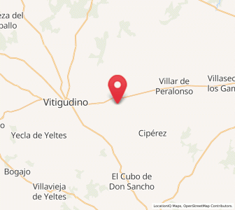 Map of Peralejos de Arriba, Castille and León