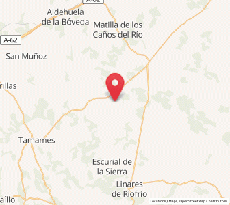 Map of Peralejos de Solís, Castille and León