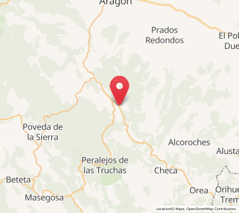 Map of Pinilla de Molina, Castille-La Mancha