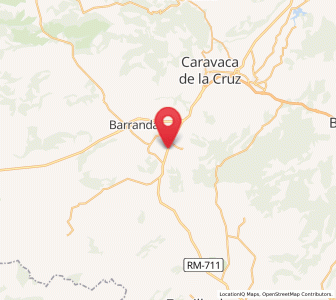 Map of Pinilla, Murcia