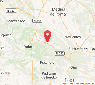 Map of Población de Valdivielso, Castille and León