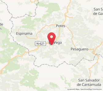 Map of Pollayo, Cantabria