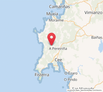 Map of Porcar, Galicia