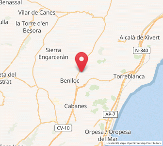 Map of Posada San Miguel, Valencia