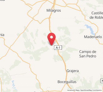 Map of Pradales, Castille and León