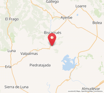 Map of Presa del Gállego, Aragon