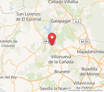 Map of Puentelasierra, Madrid