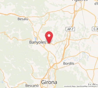 Map of Pujals dels Pagesos, Catalonia