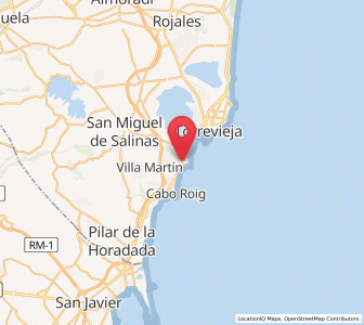 Map of Punta Prima, Valencia