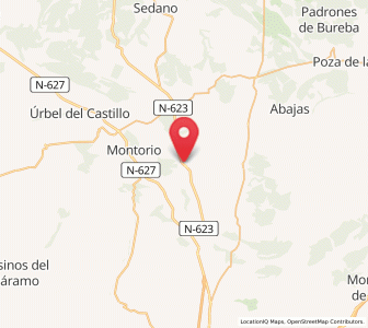 Map of Quintanilla-Sobresierra, Castille and León