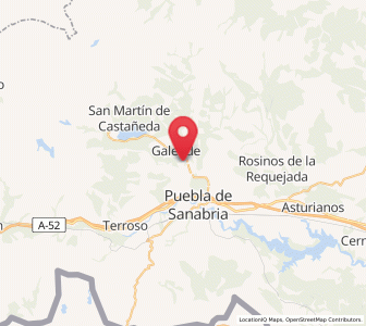 Map of Rabanillo, Castille and León