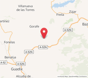 Map of Rambla de Balata, Andalusia