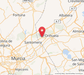 Map of Reiguero de Levante, Valencia