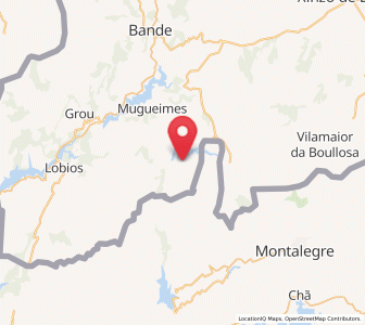 Map of Requiás, Galicia