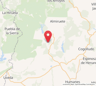 Map of Retiendas, Castille-La Mancha