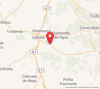 Map of Revilla-Cabriada, Castille and León
