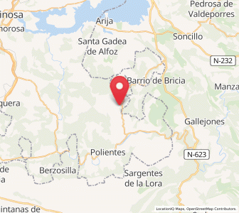 Map of Ríopanero, Cantabria