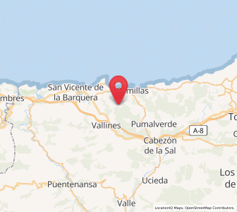 Map of Ríoturbo, Cantabria