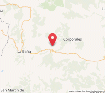Map of Robledo de Losada, Castille and León