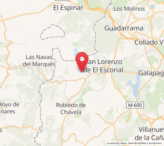 Map of Robledondo, Madrid