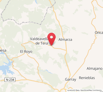 Map of Rollamienta, Castille and León