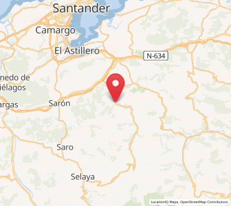 Map of Rubalcaba, Cantabria