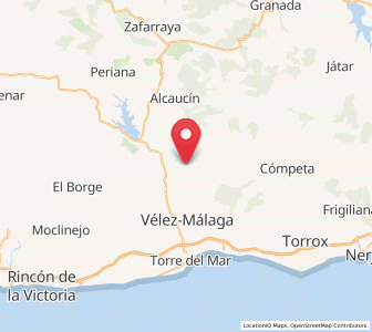 Map of Rubite, Andalusia