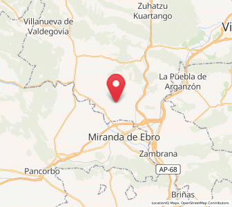 Map of Salcedo, Basque Country
