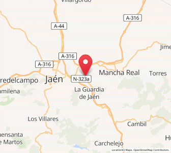 Map of San Antonio, Andalusia