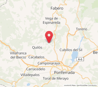 Map of San Juan de la Mata, Castille and León
