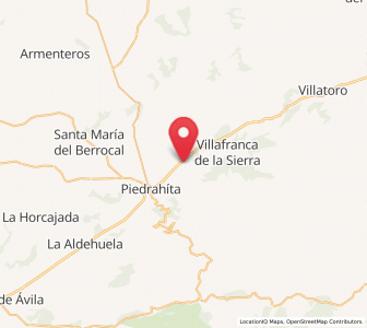 Map of San Miguel de Corneja, Castille and León