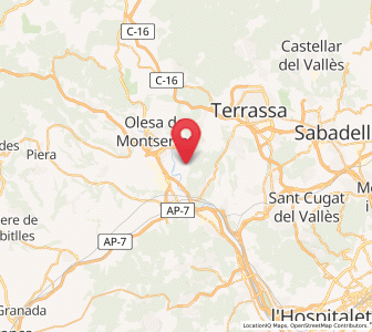 Map of Santa Maria de Vilalba, Catalonia