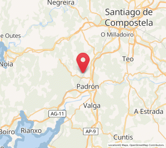 Map of Seira, Galicia