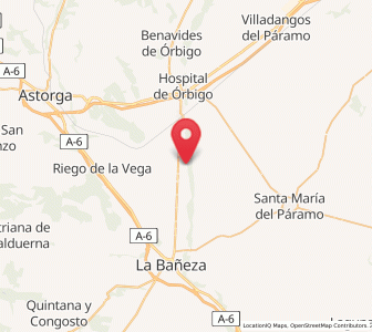 Map of Seisón de la Vega, Castille and León