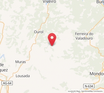 Map of Silán, Galicia