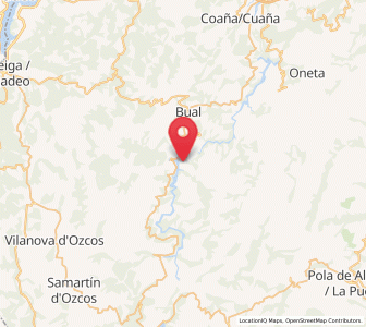 Map of Silvón, Asturias