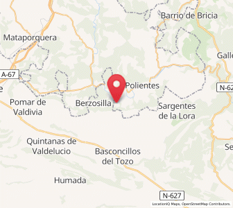 Map of Sobrepenilla, Cantabria