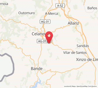 Map of Sorga, Galicia