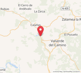 Map of Sotiel Coronada, Andalusia