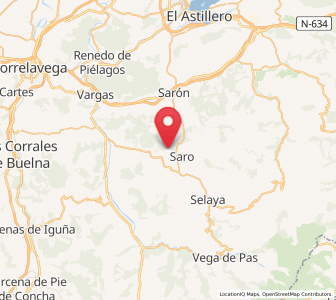 Map of Susvilla, Cantabria