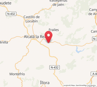 Map of Test, Andalusia