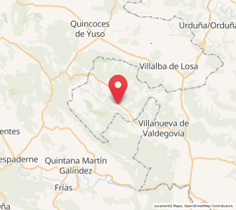 Map of Tobillas, Basque Country