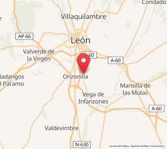 Map of Torneros del Bernesga, Castille and León