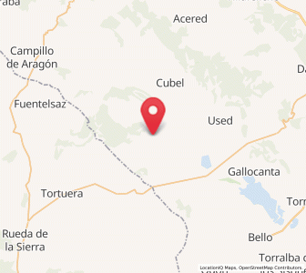 Map of Torralba de los Frailes, Aragon