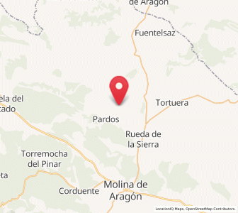 Map of Torrubia, Castille-La Mancha