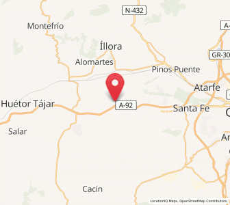 Map of Trasmulas, Andalusia